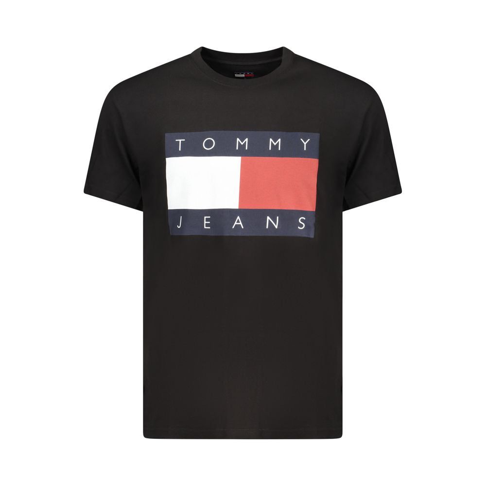 Tommy Hilfiger svart t-skjorte i bomull til herre