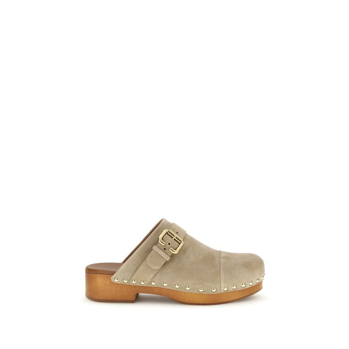 Chloé beige tetteklakker i kalveskinn av Bos Taurus