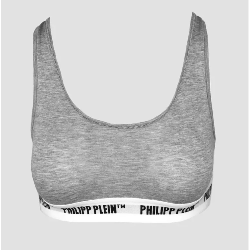Gray Cotton Tank Tops