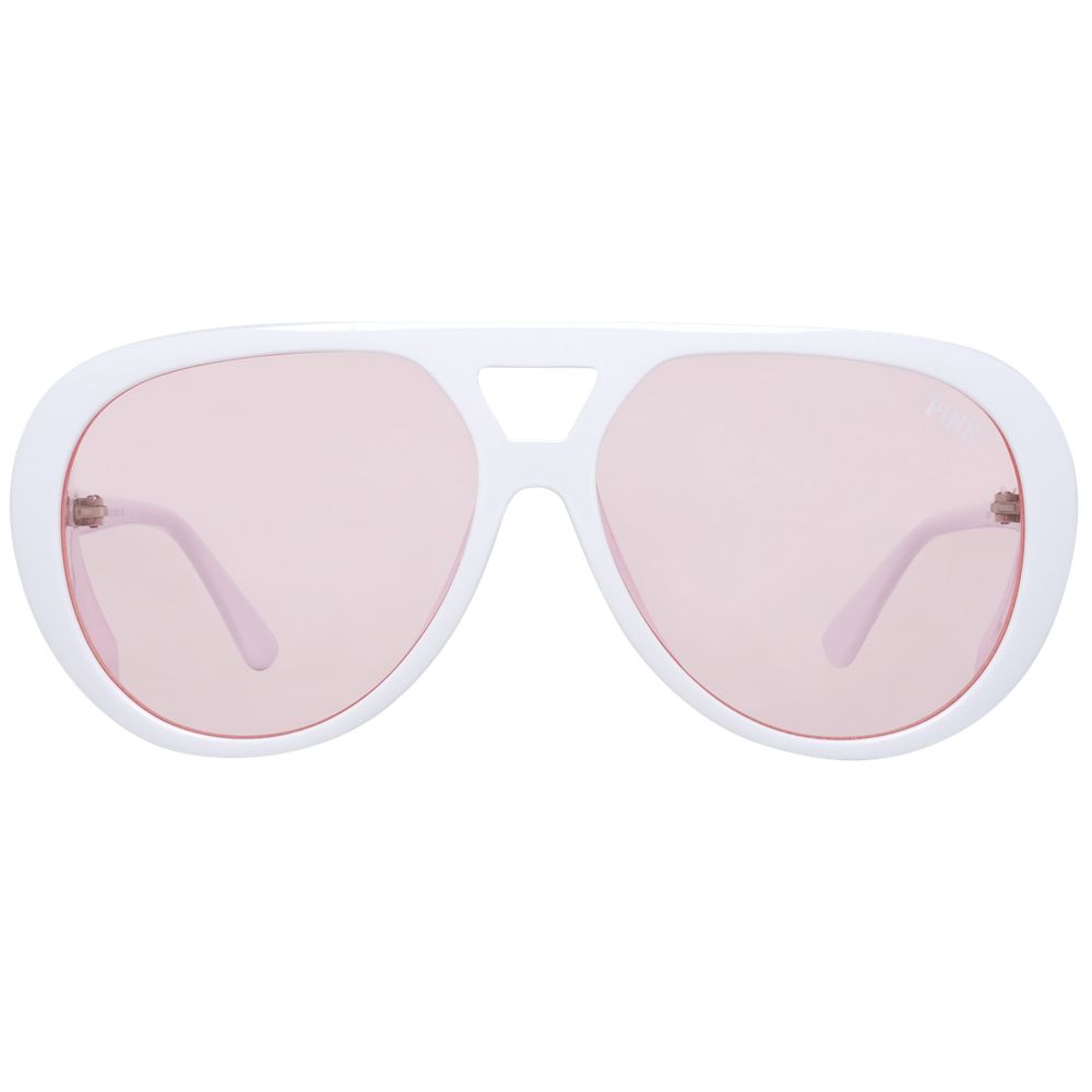 Gafas de sol de plástico blancas de Victoria's Secret