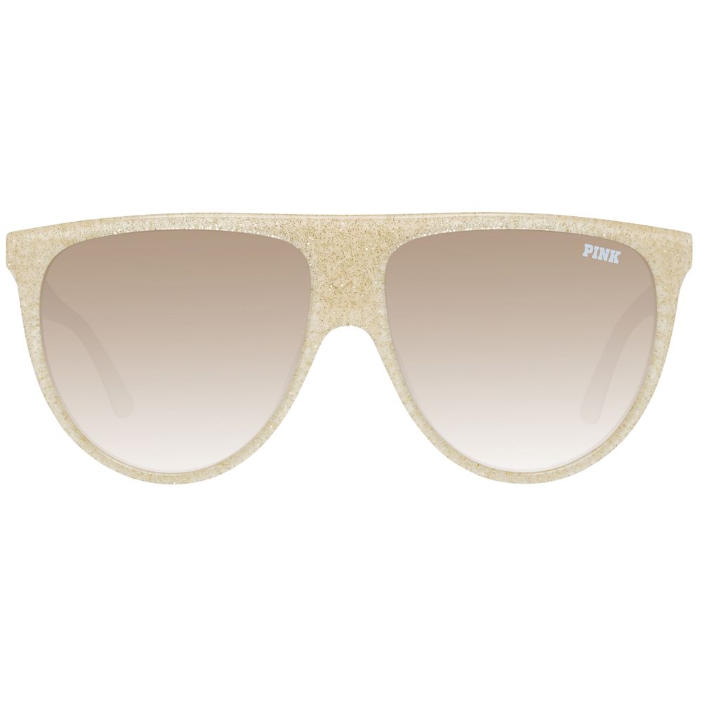 Gafas de sol de plástico marrón Victoria's Secret