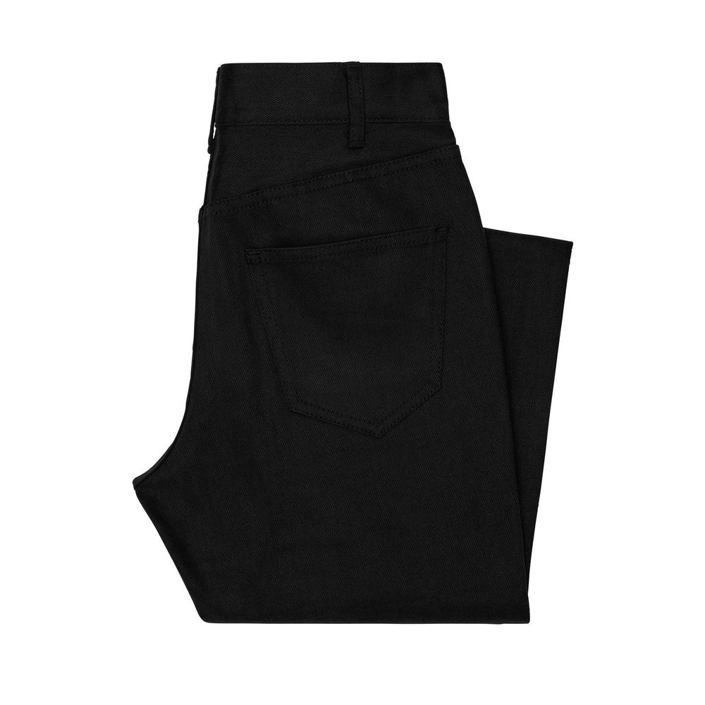 Celine svarte smale jeans i bomull