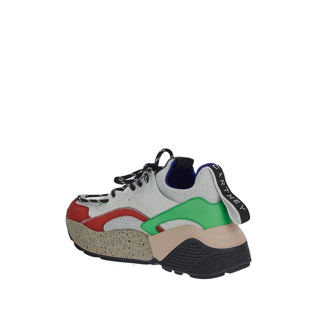 Stella McCartney Hvite Vegansk Skinn Chunky Joggesko