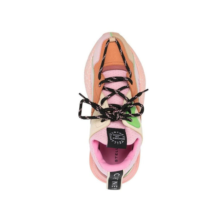 Stella McCartney oransje chunky joggesko i polyetylen
