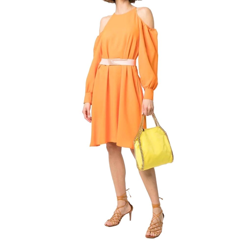 Stella McCartney Orange viskose hverdagskjole