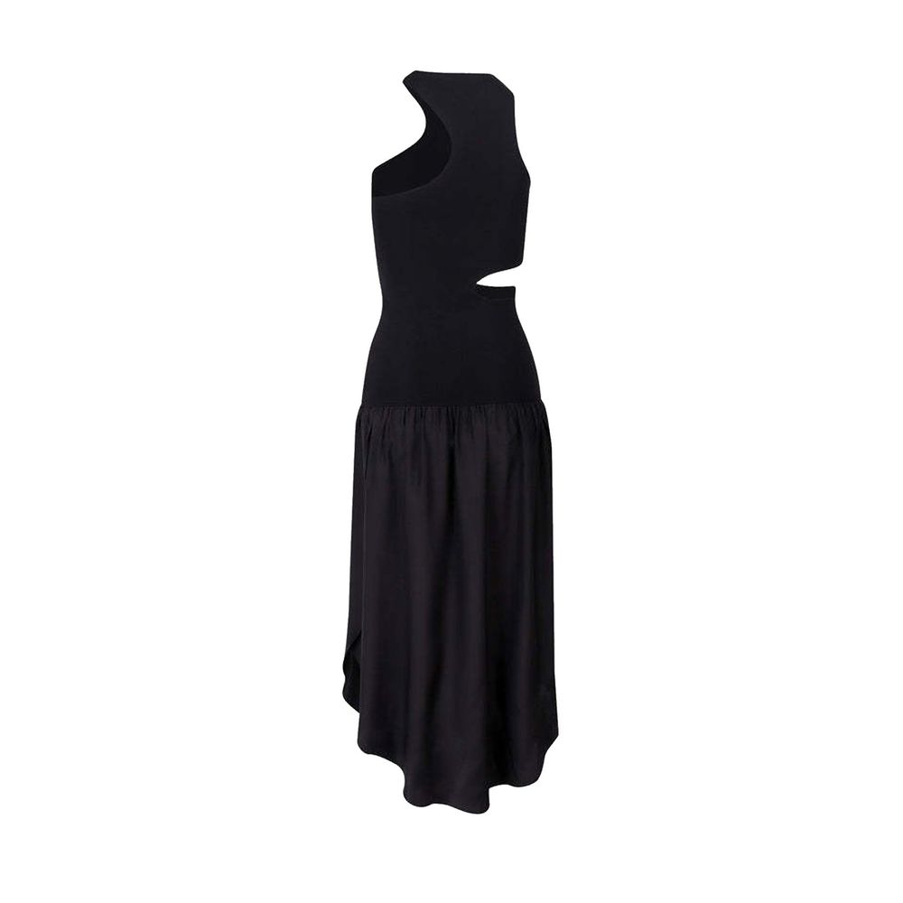 Stella McCartney sort casual kjole i silke