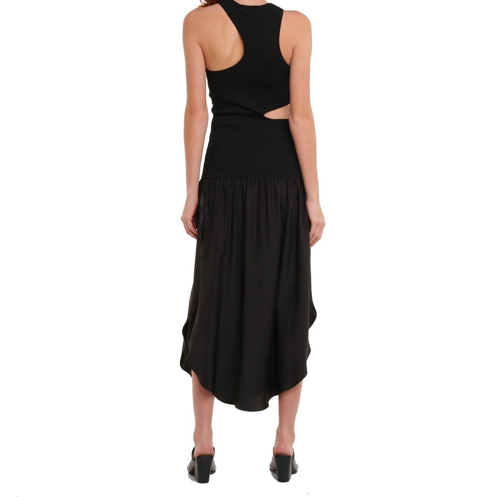 Stella McCartney sort casual kjole i silke