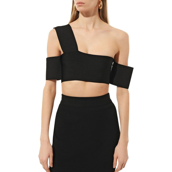 Alexander McQueen svarte tanktopper i elastan