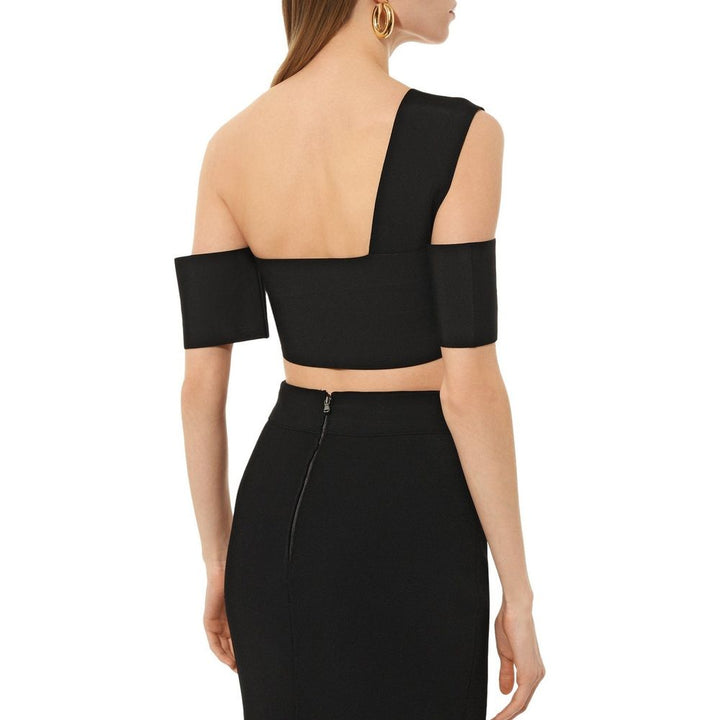 Alexander McQueen svarte tanktopper i elastan