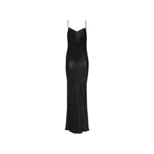 Saint Laurent Black Acetate Casual Dress