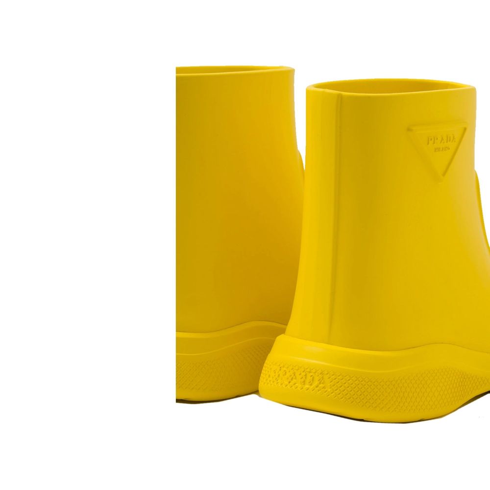 Botas de lluvia Prada bicolor de caucho