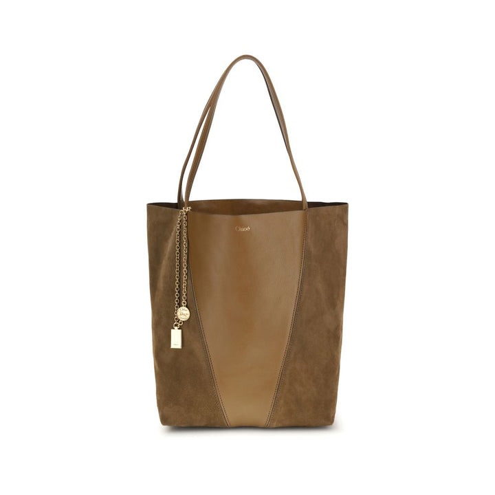 Chloé Beige Kalveskinn Bos Taurus Skulderveske