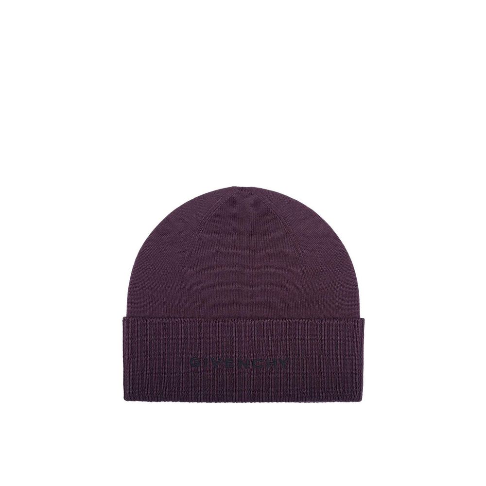 Gorro de lana morado de Givenchy