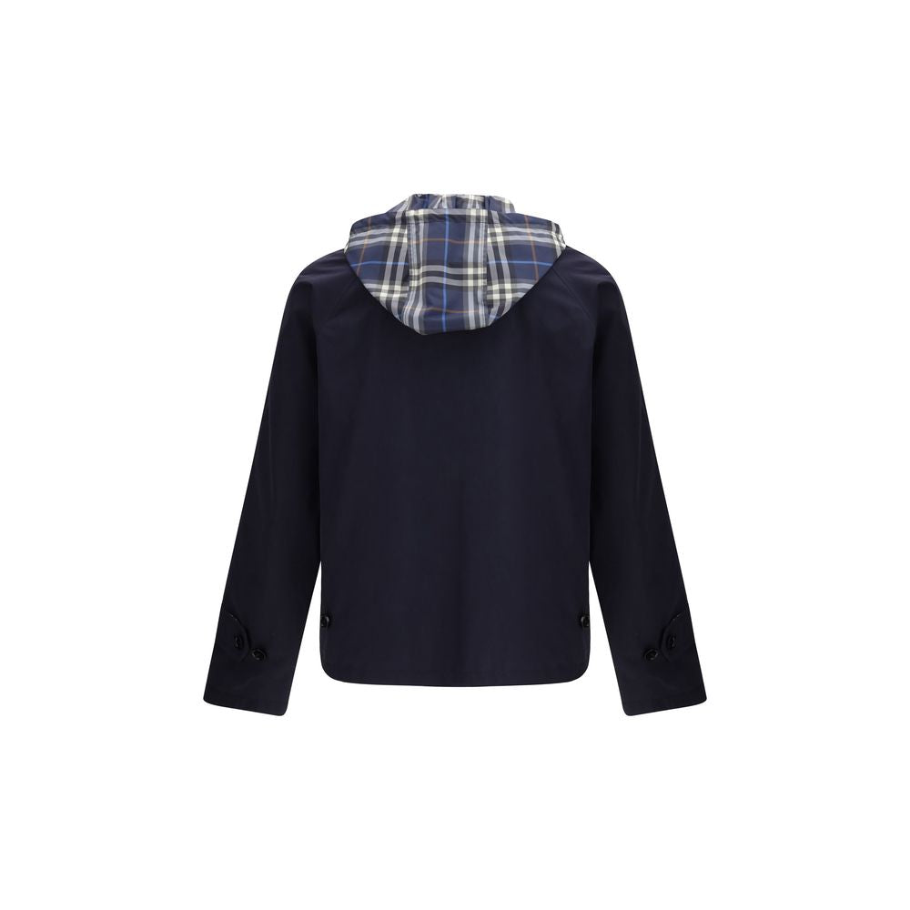 Blue Polyester Rain Coat