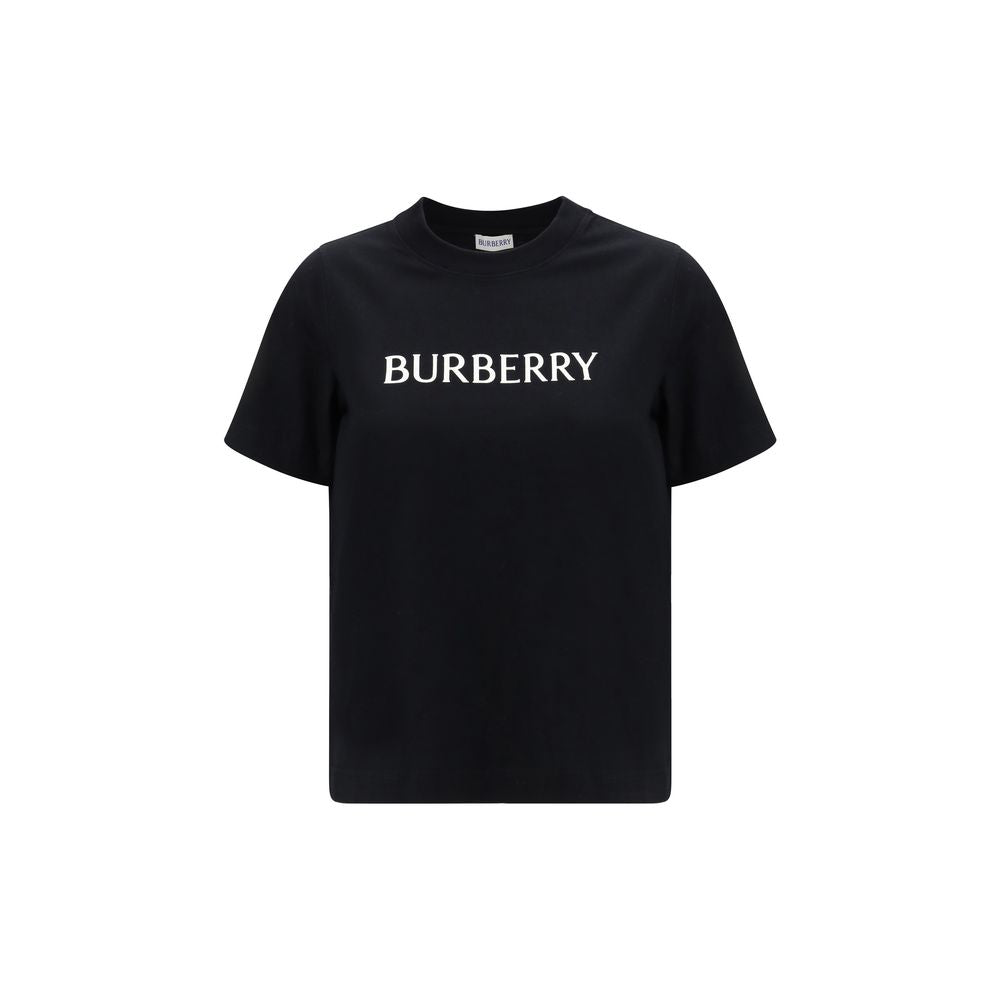 Burberry svart bomulls-T-skjorte