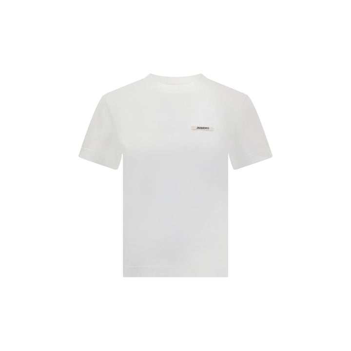 Jacquemus hvit t-skjorte i bomull