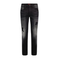 Guess Black Cotton Jeans Denim