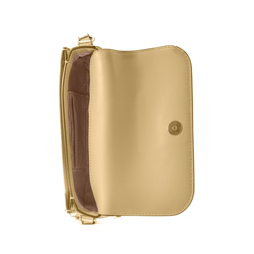 Michael Kors Gullfarget Skinn Crossbody-veske