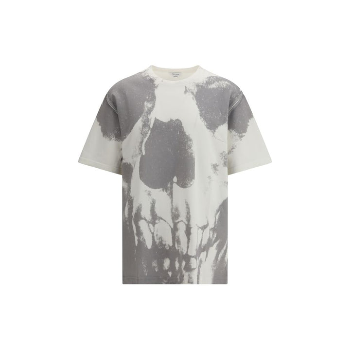 Alexander McQueen hvit T-skjorte i bomull