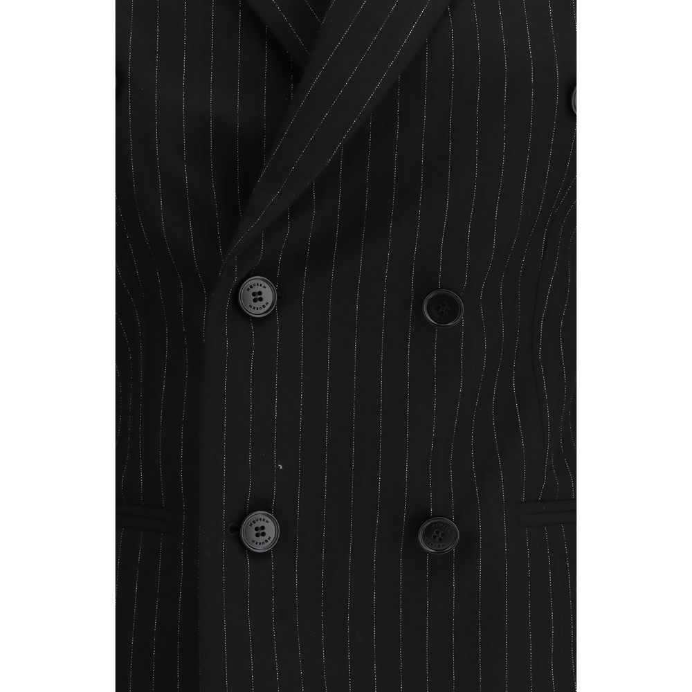 Alexander McQueen blazer i svart ull