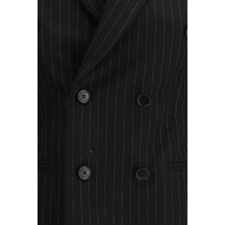 Alexander McQueen blazer i svart ull