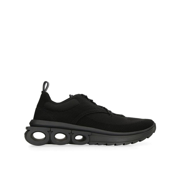 Salvatore Ferragamo svarte joggesko i stoff