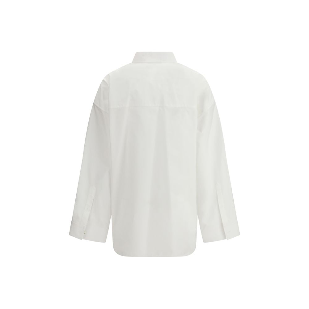 Balenciaga Hvit Bomullsskjorte