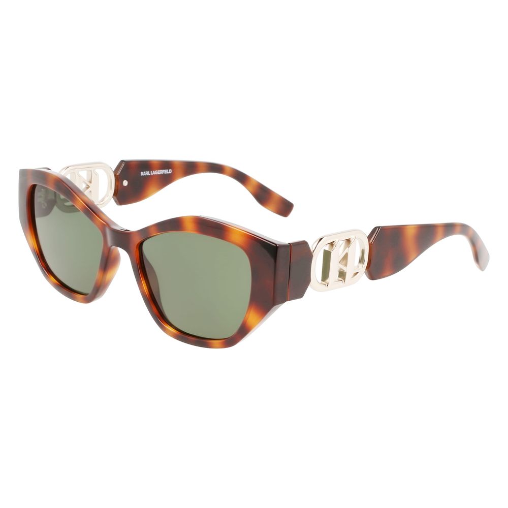 Karl Lagerfeld brune, injiserte solbriller
