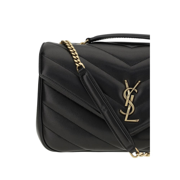 Saint Laurent Svart Lam Ovis Aries Aries Skulderveske