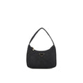 Bolso de hombro Prada de nailon negro