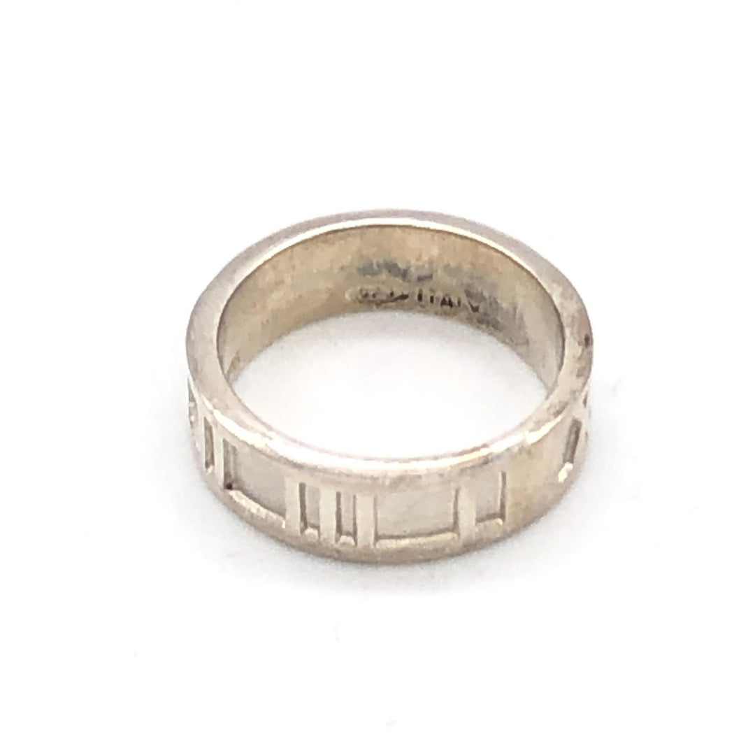 Tiffany &amp; Co. Atlas-ring, SV925, 4,5 g, amerikansk størrelse 5