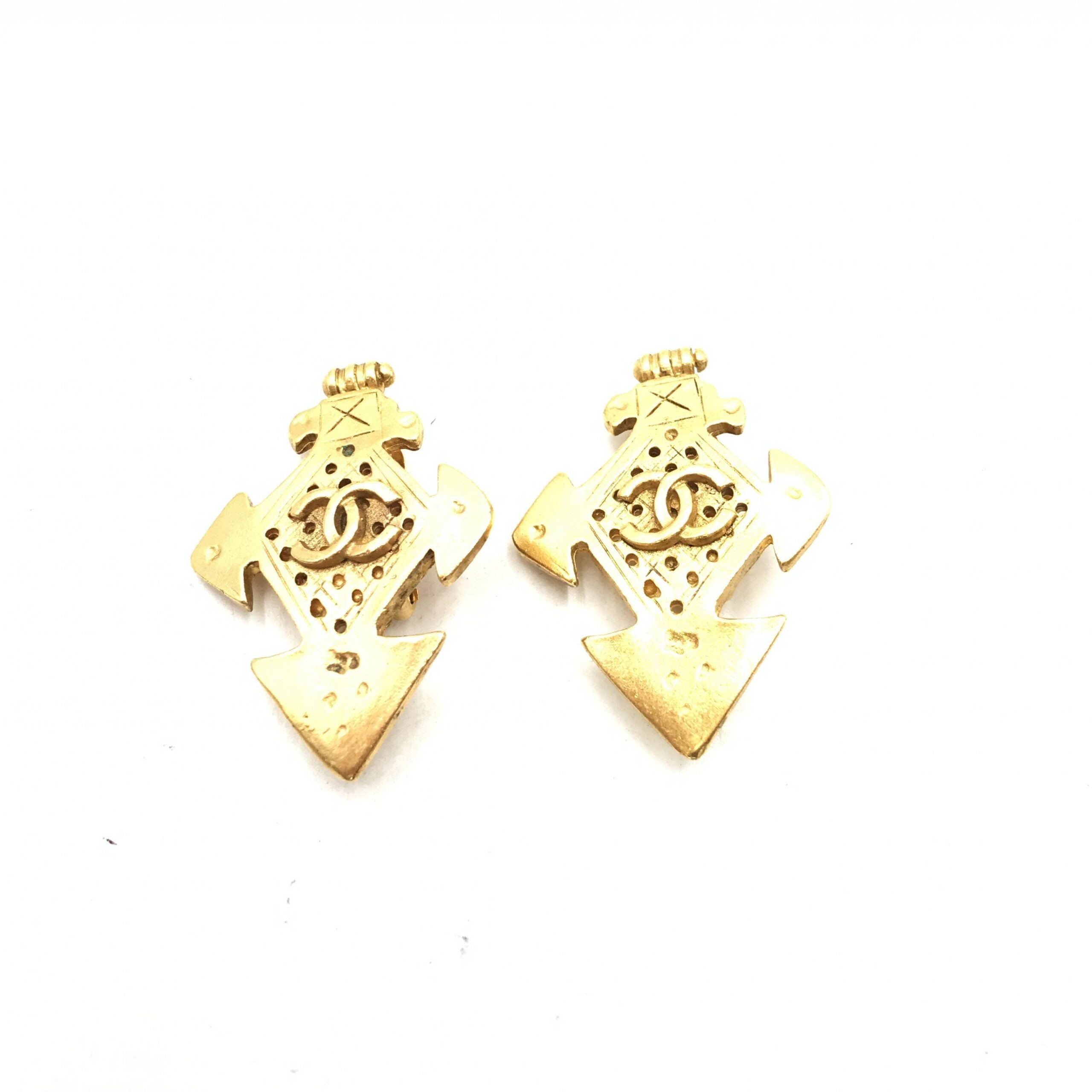 Pendientes Chanel Coco Mark