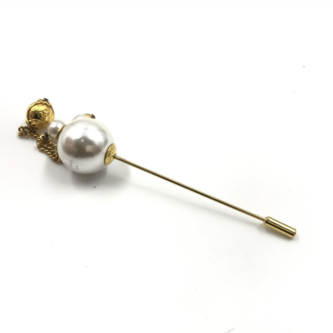 Salvatore Ferragamo Pin Brosje, Perlestil, Eske