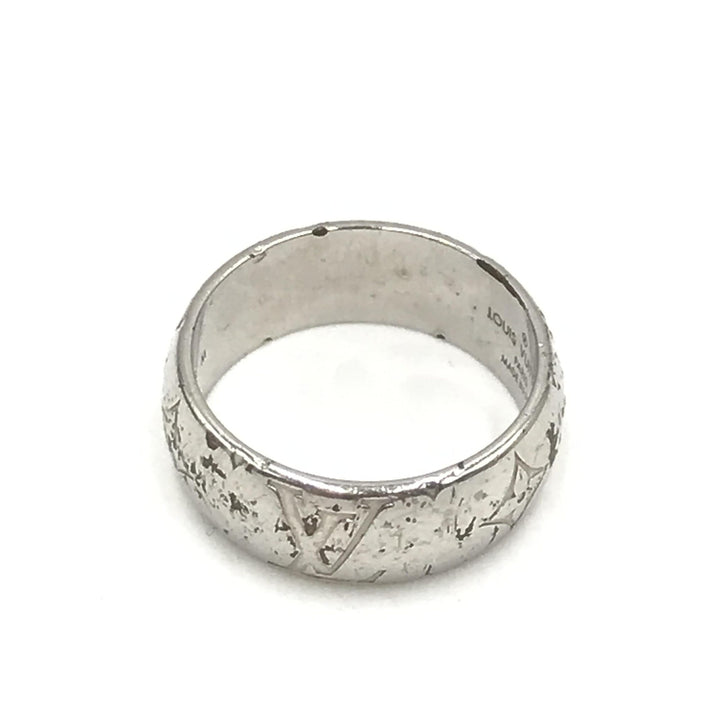 Louis Vuitton sølvfarget monogramring