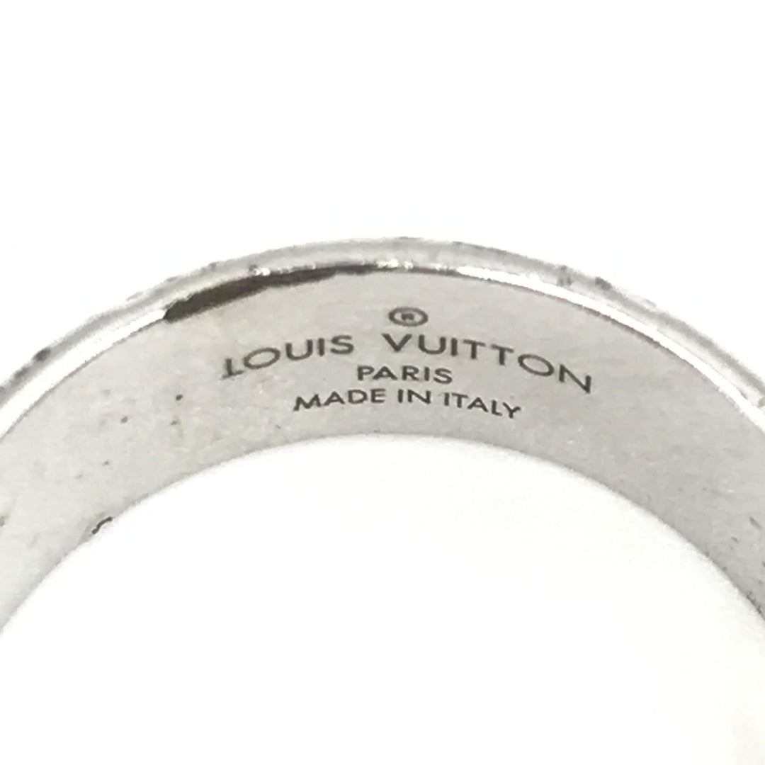 Louis Vuitton sølvfarget monogramring
