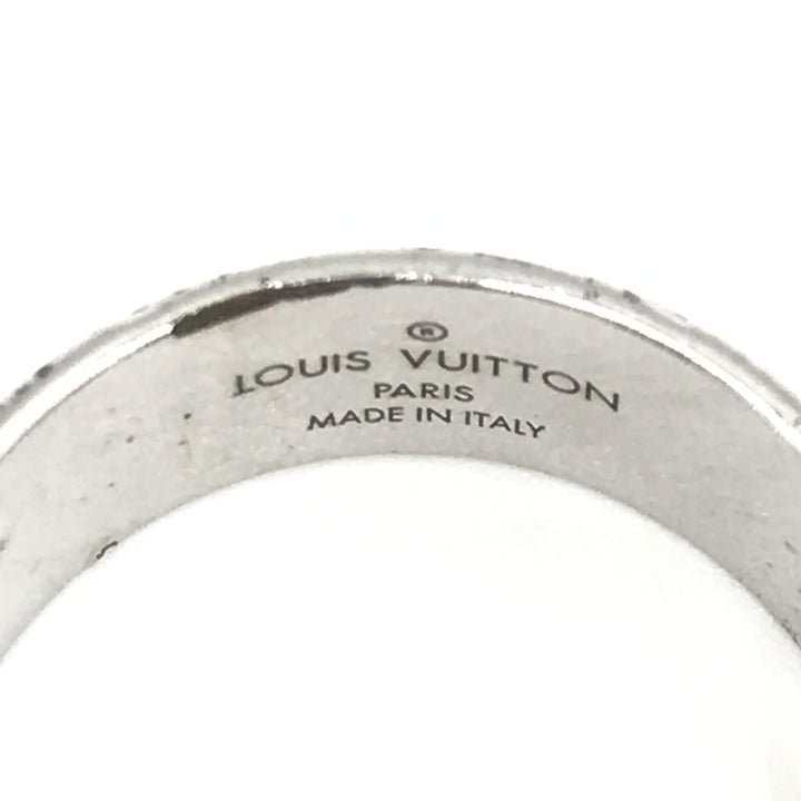 Louis Vuitton sølvfarget monogramring