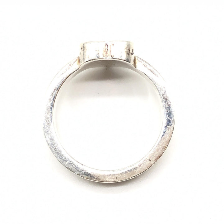 Gucci Sterling sølv Trademark hjertering, US størrelse 5,5