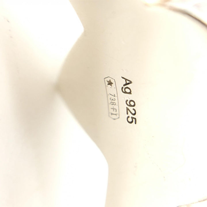 Gucci Sterling sølv Trademark hjertering, US størrelse 5,5