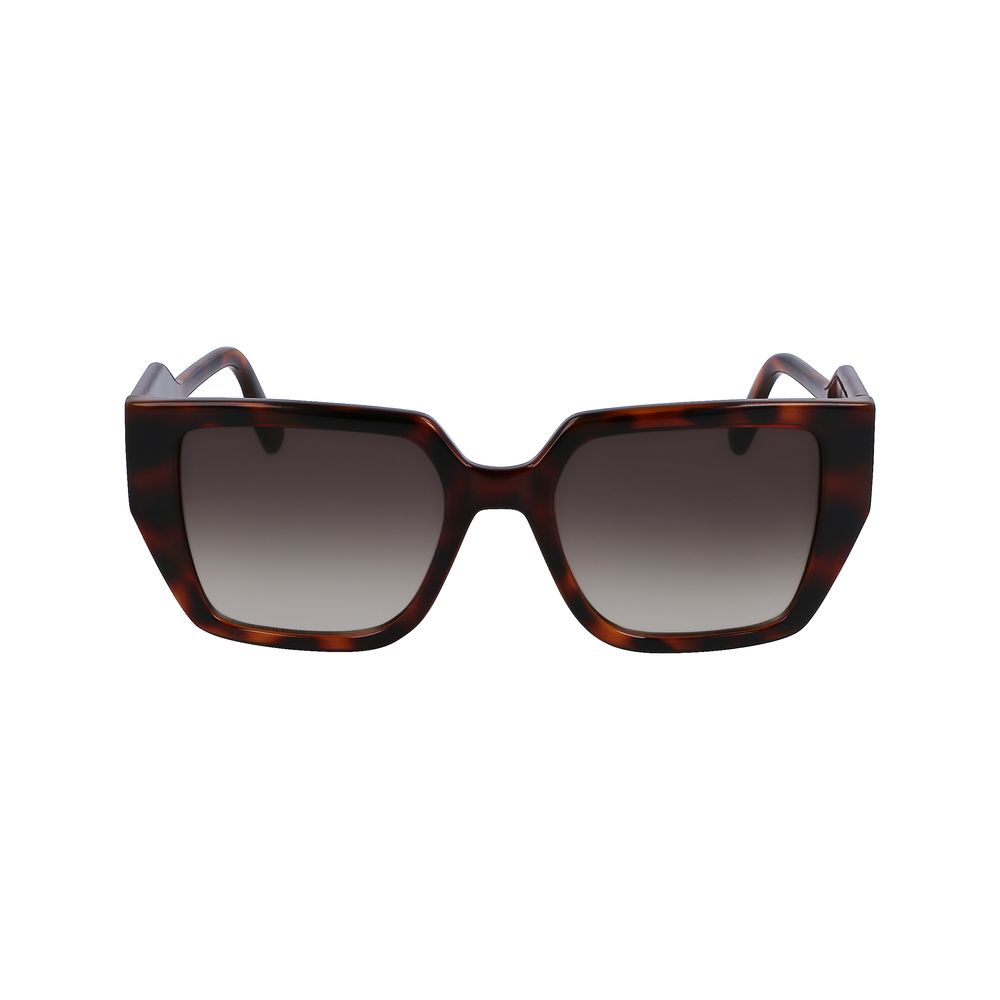 Karl Lagerfeld Brune Injiserte Solbriller