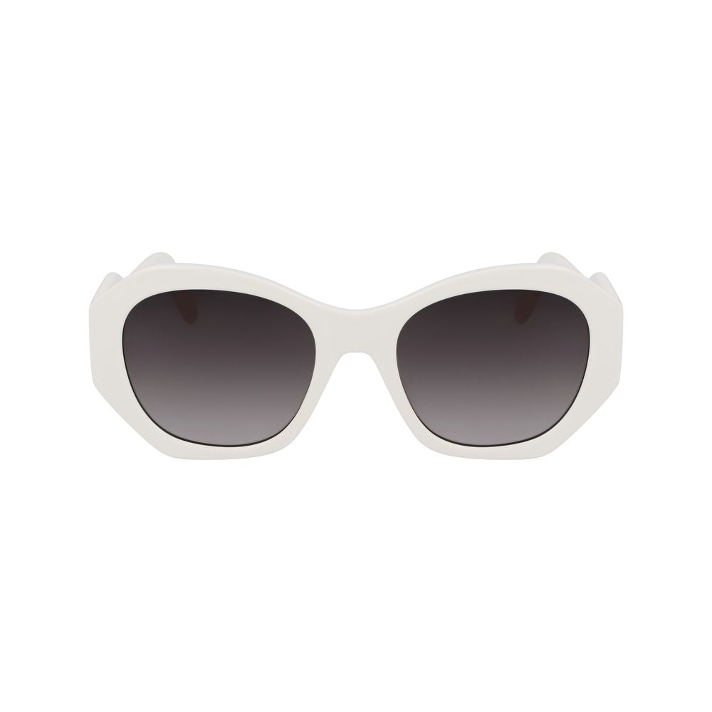 Karl Lagerfeld White Injected Solbriller