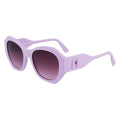 Karl Lagerfeld Purple Injected Sunglasses
