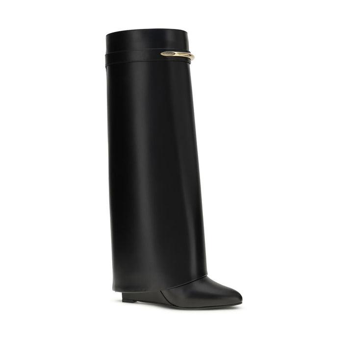 Black Calf Leather Bos Taurus Boots