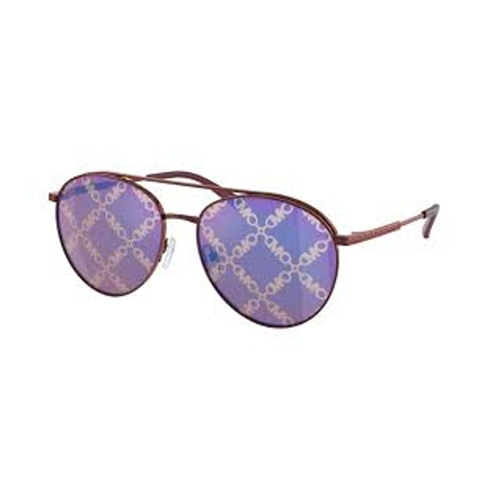 Gafas de sol de metal Michael Kors marrones