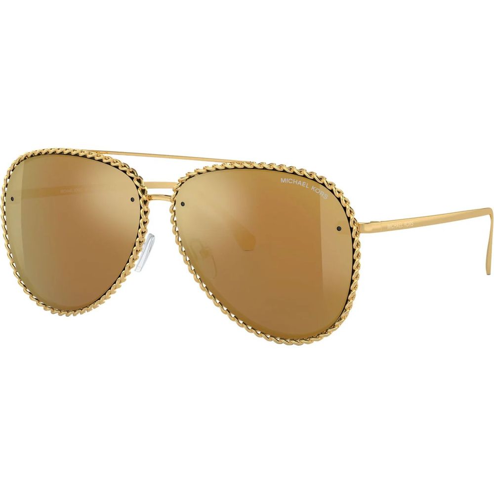 Michael Kors solbriller i gullmetall