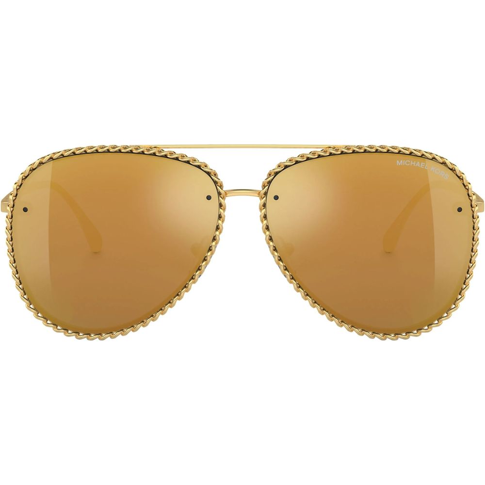 Michael Kors solbriller i gullmetall