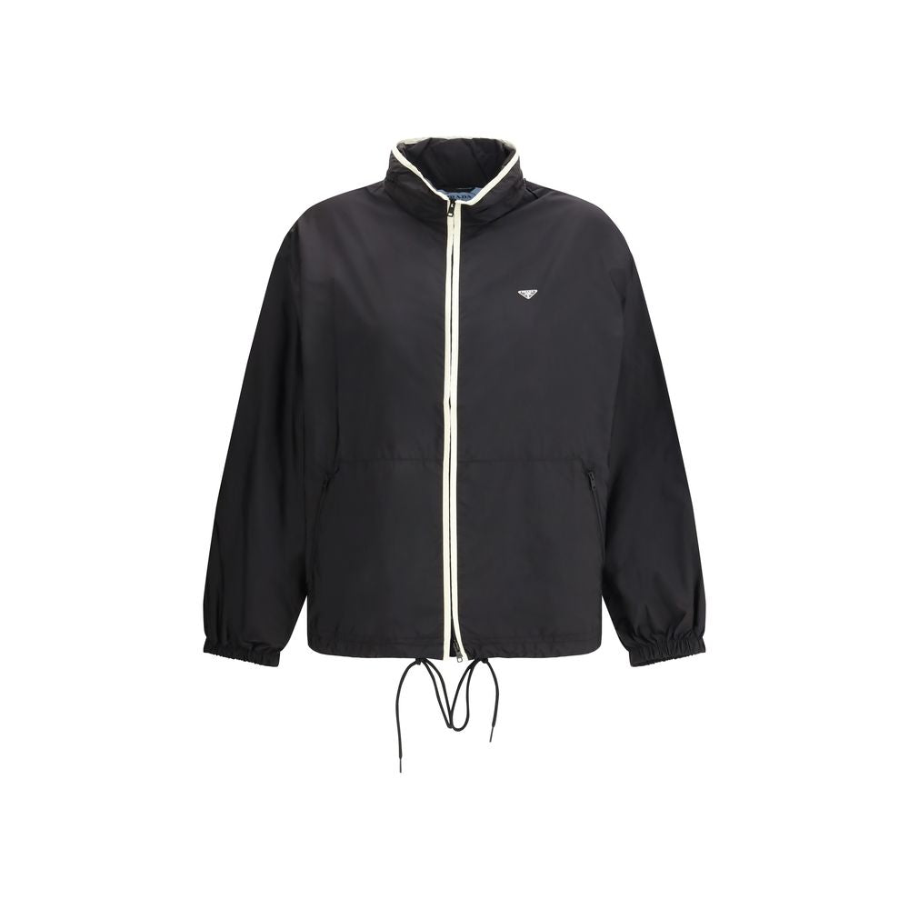 Chaqueta Prada de nailon negra