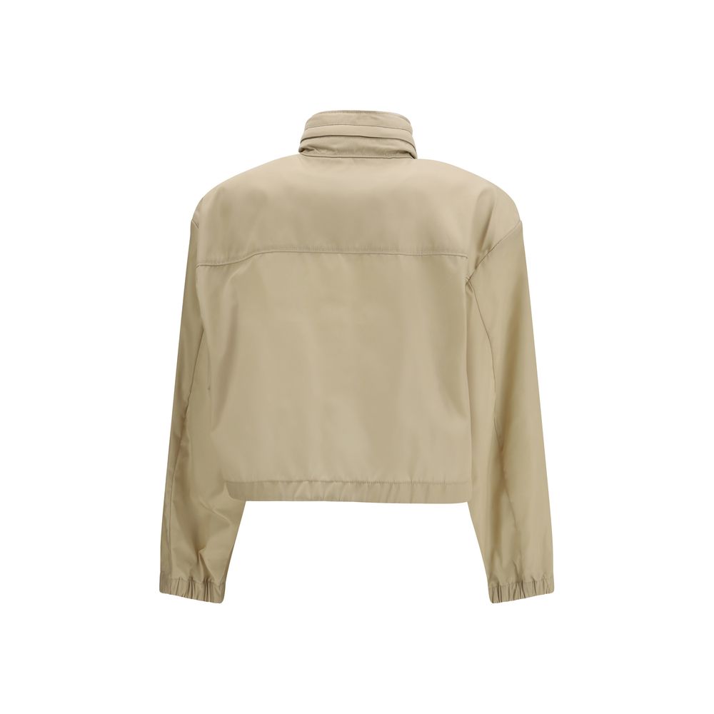 Chaqueta Prada de Poliamida Reciclada Beige