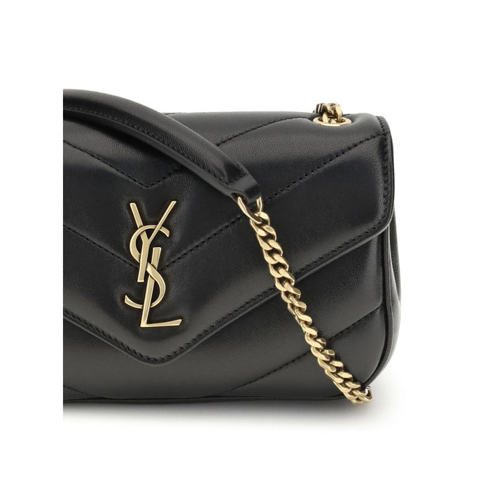 Saint Laurent Svart Lam Ovis Aries Aries Skulderveske