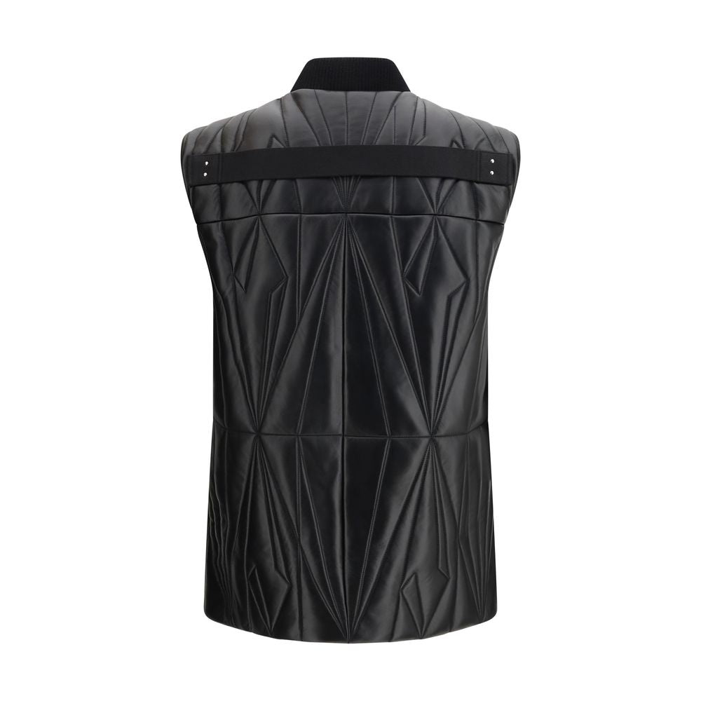 Moncler x Rick Owens Black Lamb Ovis Aries Aries Sleeveless Jacket