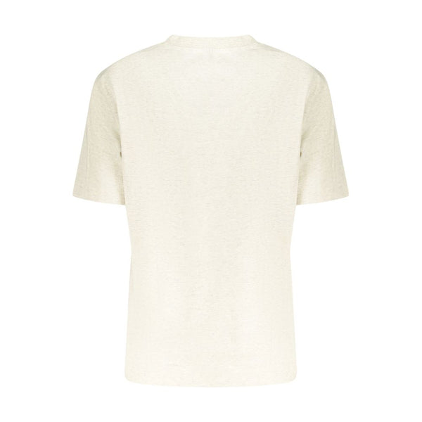 Calvin Klein Beige Cotton Women T-Shirt